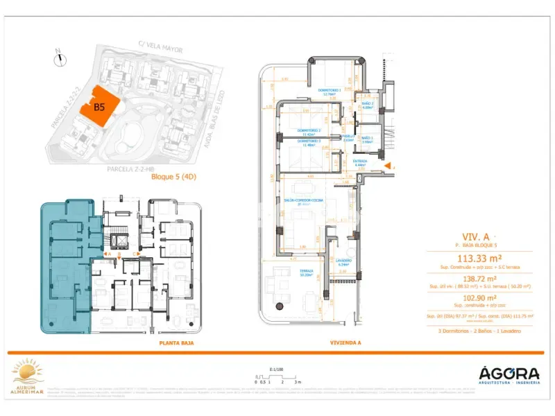 Newly Built Flat with Terrace in Calle Vela Mayor