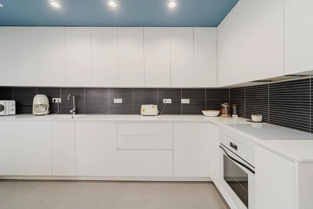 Köök - Luxury Penthouse with Terrace in Murcia