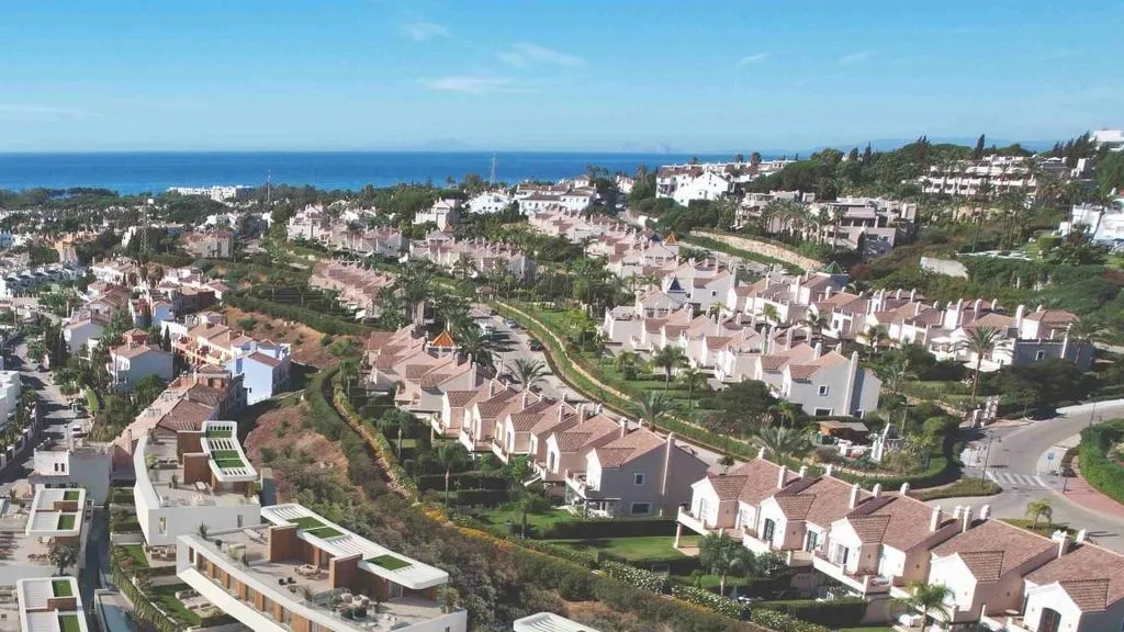 Aerial - Luxury Villa with Sea View in Marbella