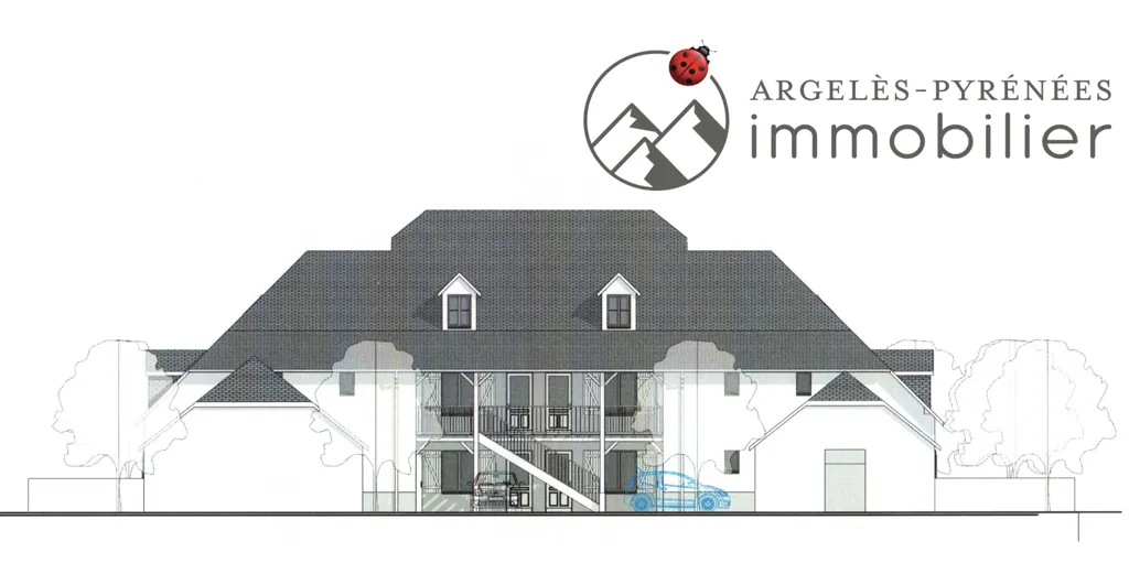 Appartement Duplex T3 Neuf avec Balcon à Argelès-Gazost
