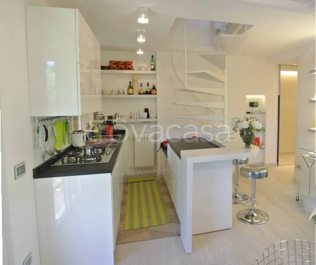 Cuisine - Three-Level Apartment with Ski Storage in Limone Piemonte