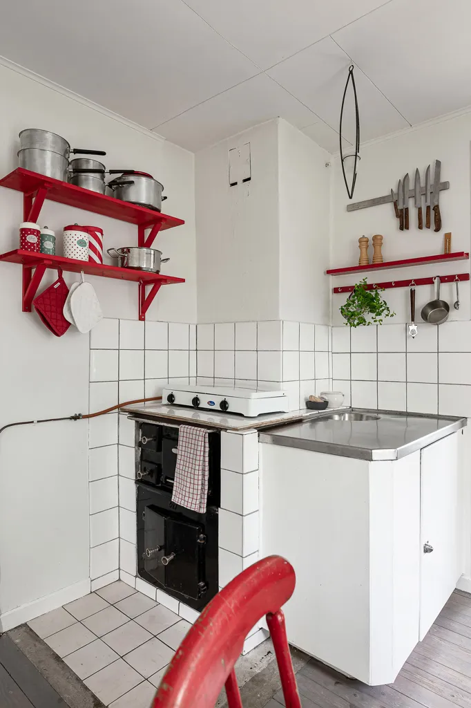 Cuisine - Holiday Home with Lakeside Plot in Övre Malmen