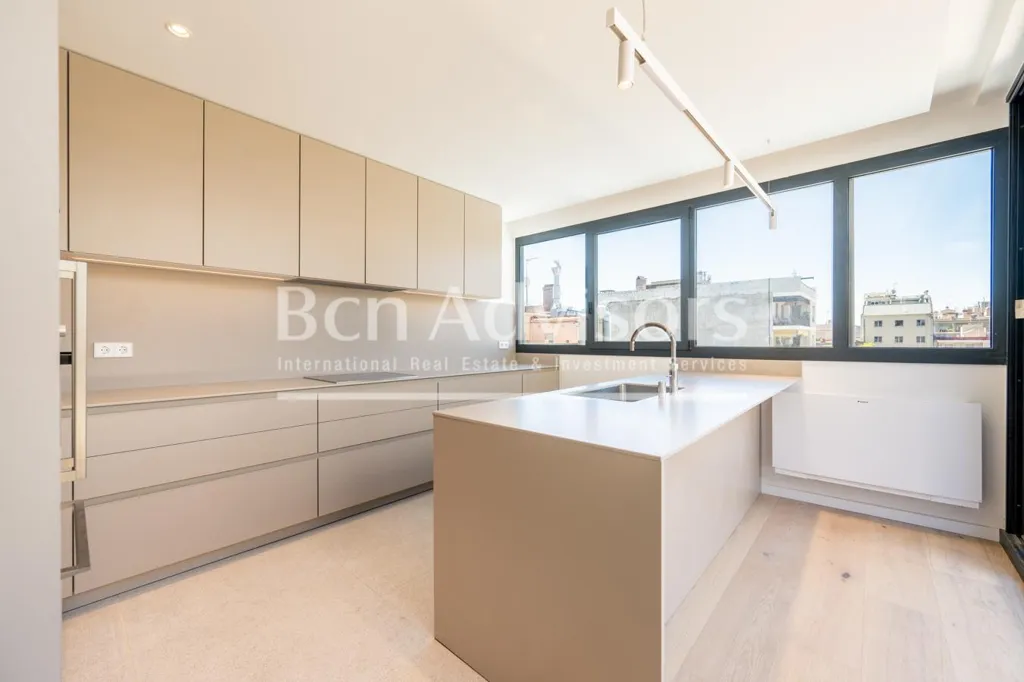 Köök - Duplex Penthouse with Terraces in Dreta de l'Eixample