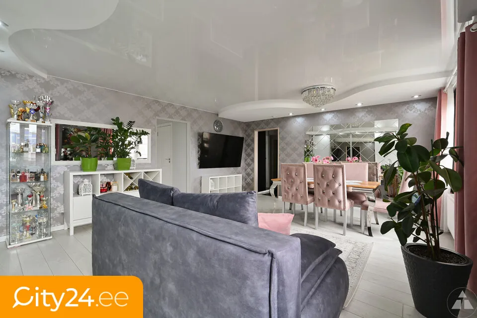 Séjour - Appartement 3 pièces à Rīga