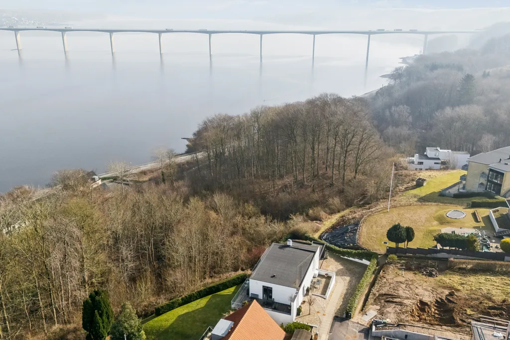 Vue aérienne - Architect-Designed Villa in Vejle