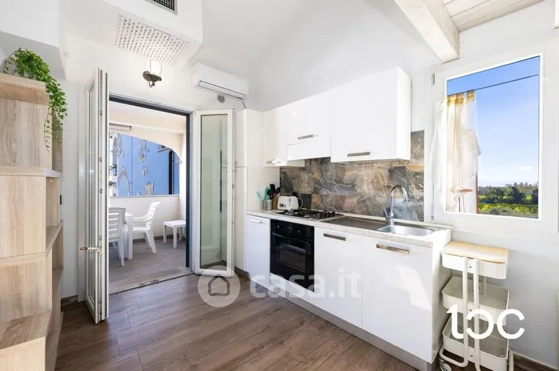 Cuisine - Studio Apartment with Balcony in Orosei