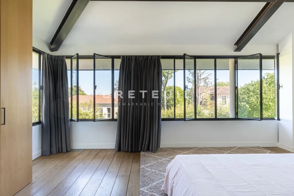 Bedrooms - Architect's House with Garden in Garches