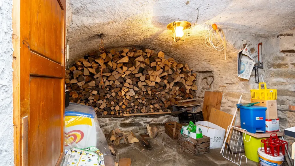 Buanderie - Rustic Mountain Chalet with Courtyard in Sampeyre