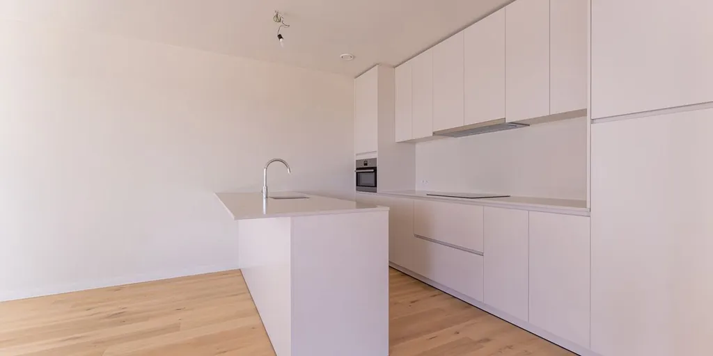 Cucina - Newly Built Apartment with Sea View in Oostende