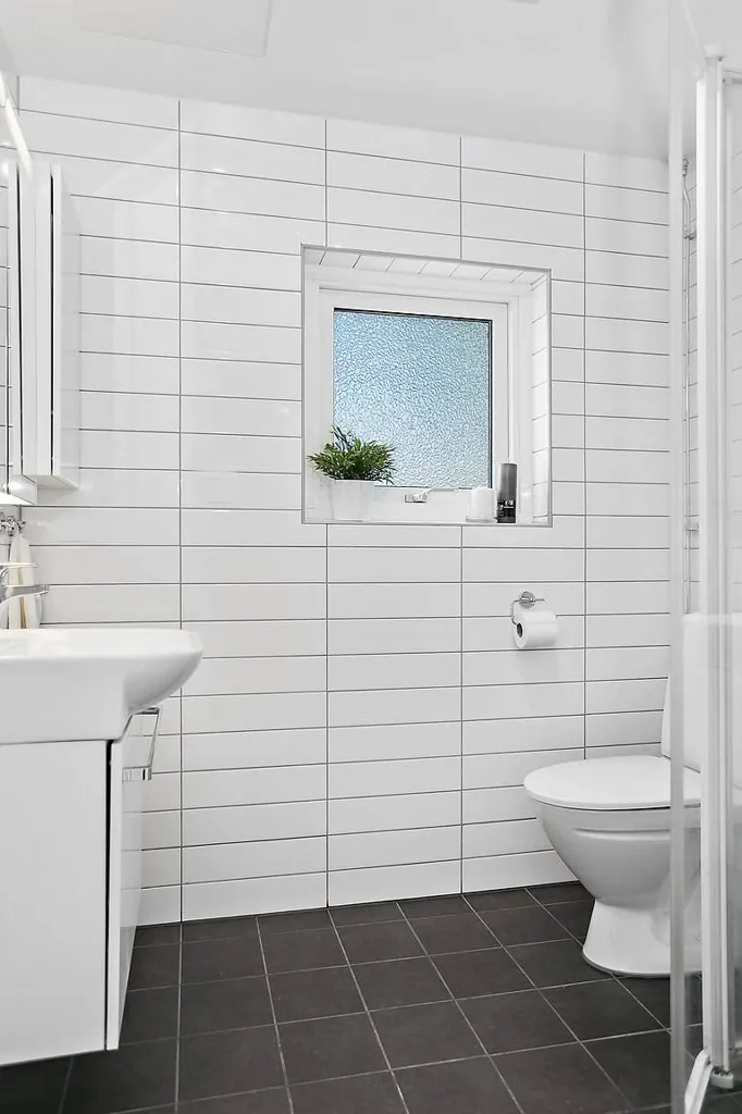 Salles de bain - Apartment with Balcony on Slotteberget