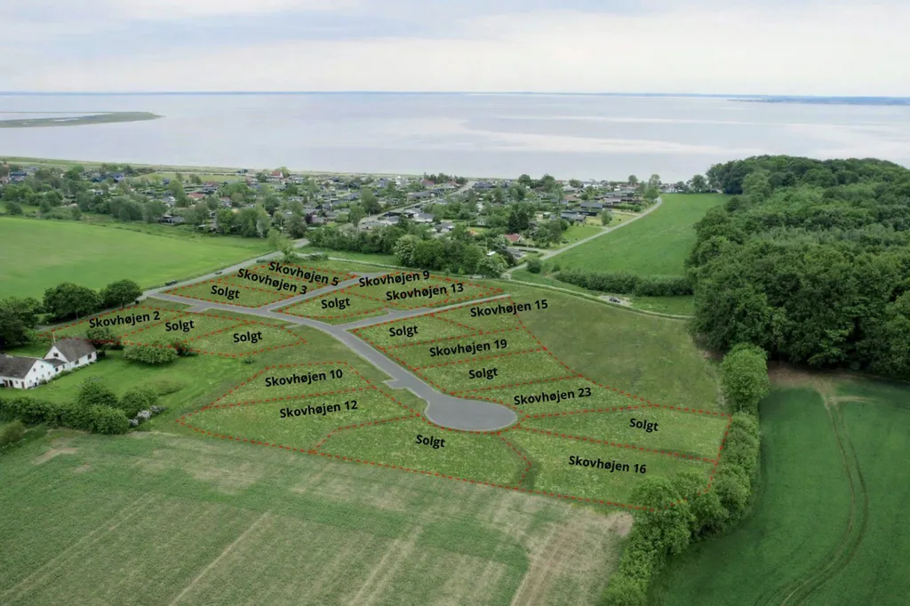 Aerial - Holiday Plot with 5G Coverage in Haderslev