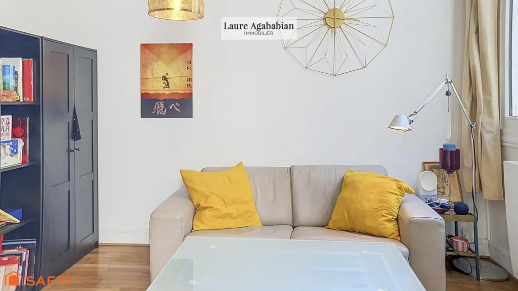 Séjour - Appartement T2 Charme face au Parc Pic