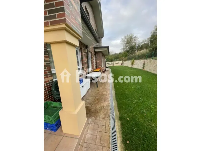 Terrace - Chalet with Large Garden in Barcena de Cicero