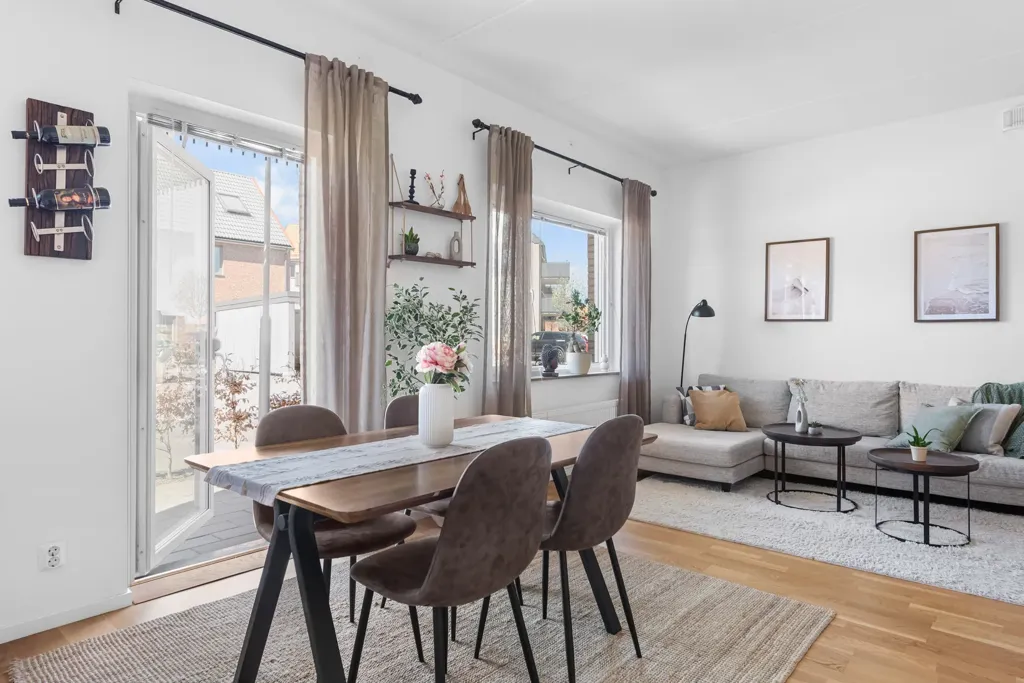 Salle à manger - Modern Flat with Terrace in Viken, Skåne