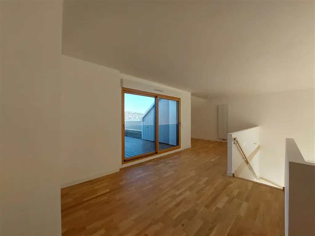 Séjour - Appartement Duplex avec Vue Seine à Rouen