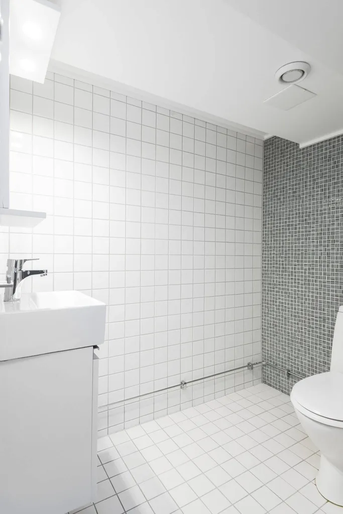 Salles de bain - Modern Villa with Central Location in Sundsvall