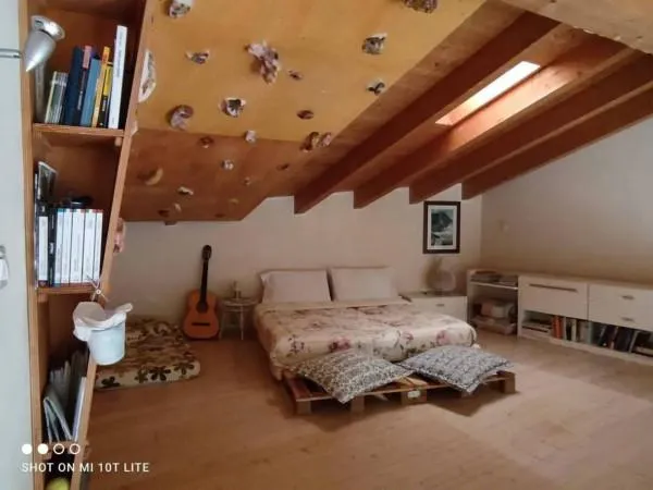 Terraced House with Wood Features in Cimbergo