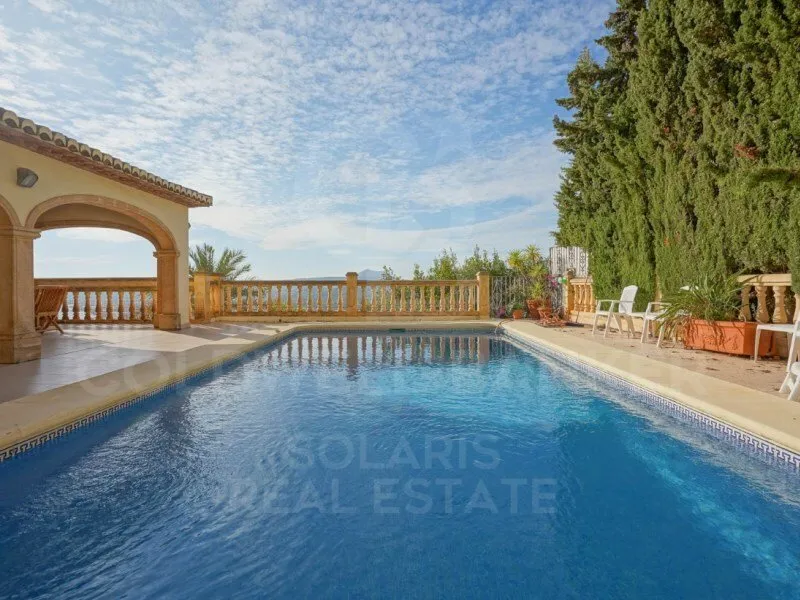 Pool - Traditional Villa with Panoramic Views in Javea