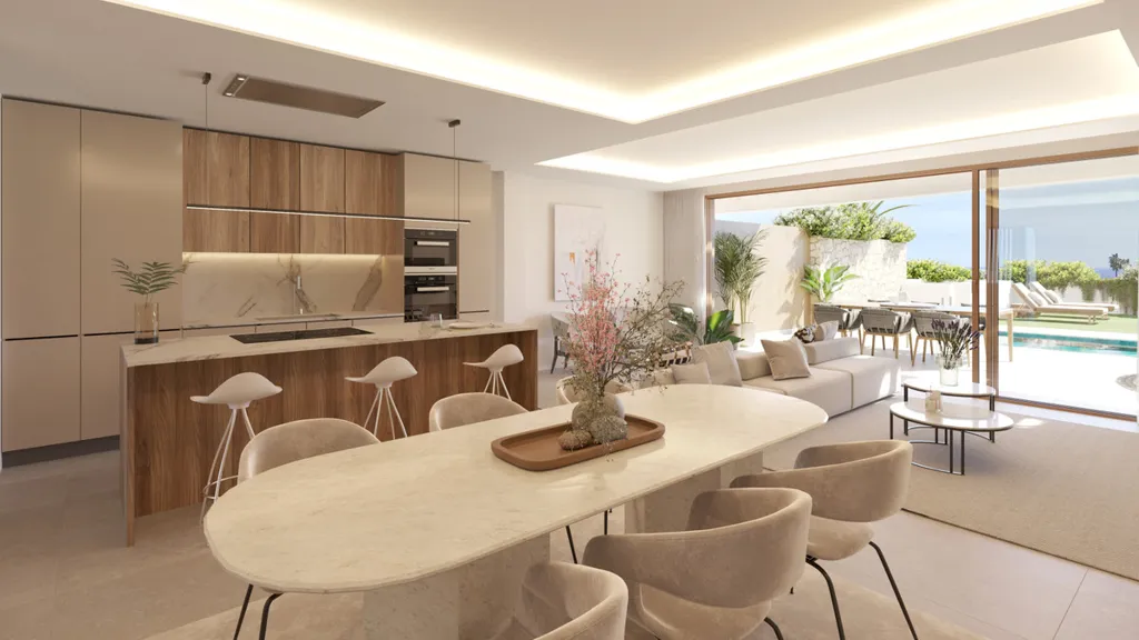 Söögituba - Luxury Apartment with Pool in Mijas Costa
