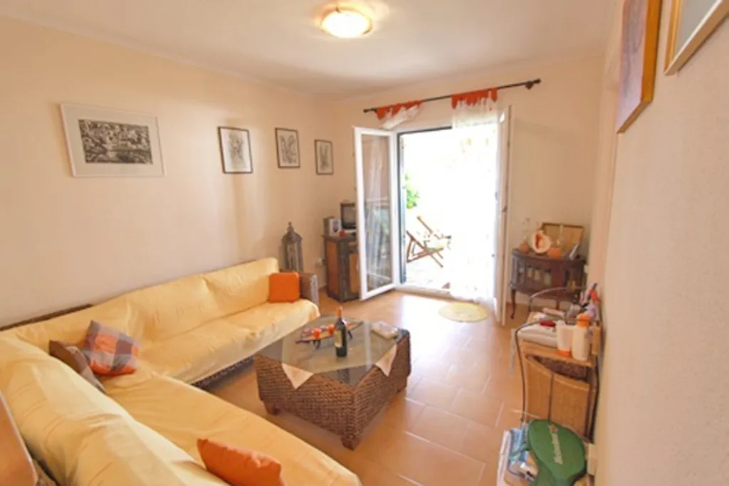 Living Room - Maisonette with Sea View in Corfu