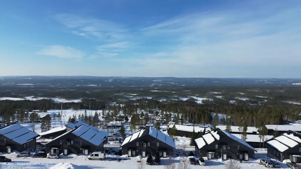 Õhuvaade - Apartment with Ski Storage in Idre Fjäll