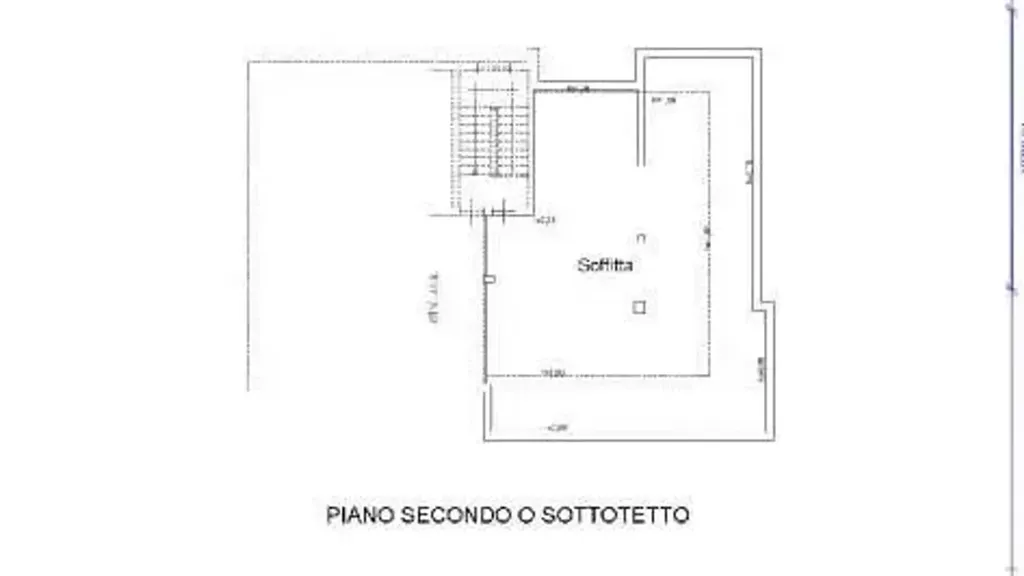 Plan - Bifamiliare House with Shared Entry in Città di Castello