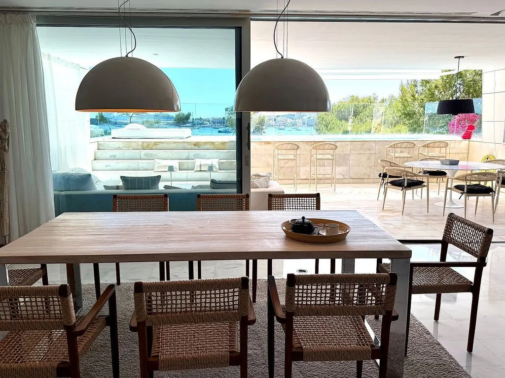 Salle à manger - Luxury Apartment with Pool in Es Pouet, Ibiza