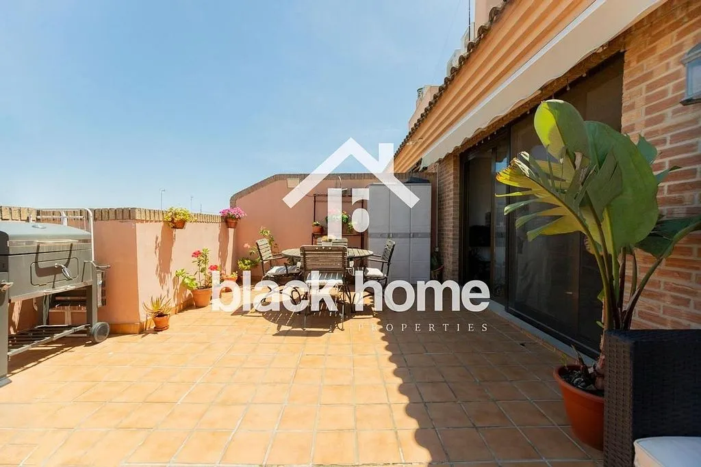 Terrasse - Apartment with Terrace in Patraix, Valencia