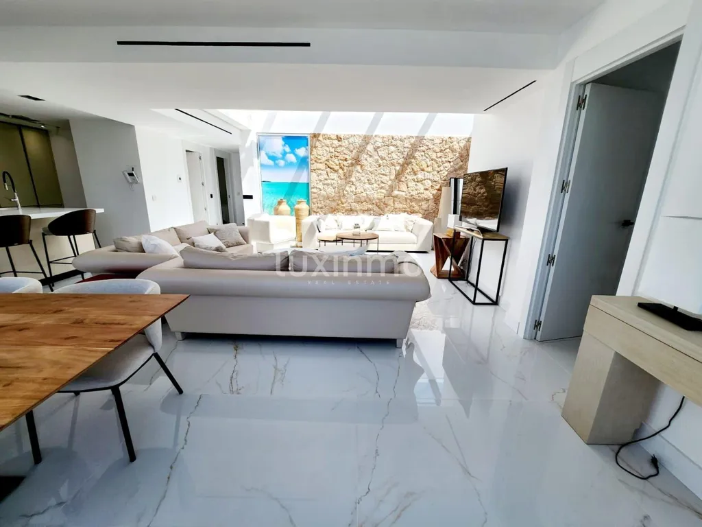 Séjour - Penthouse Flat with Sea Views in Ibiza