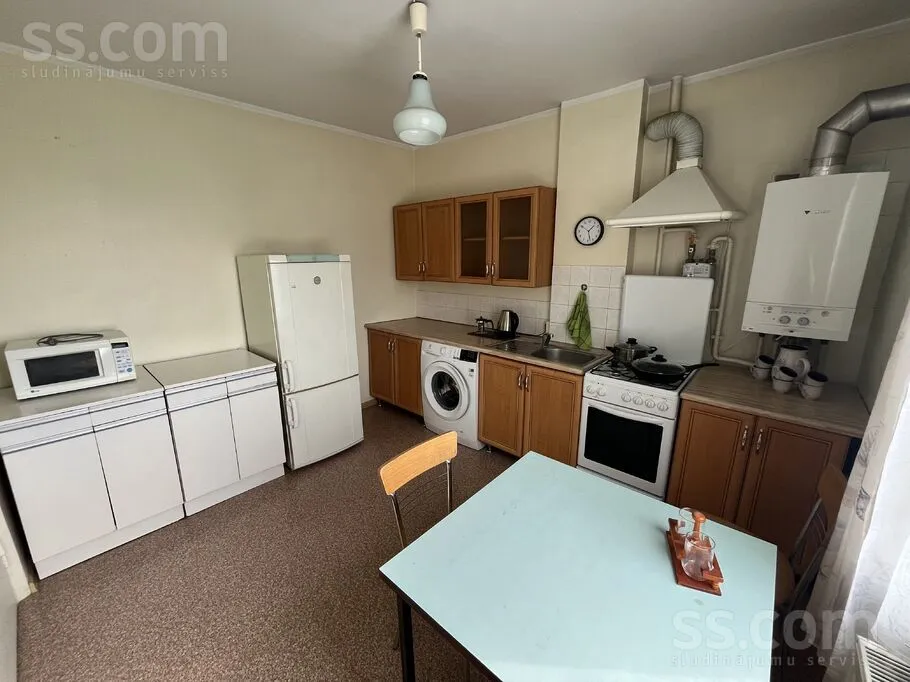 Cuisine - 3-Bedroom Flat with Balcony in Bauska