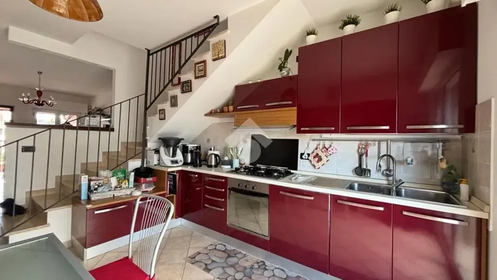 Köök - Semi-detached House with Garden in Pineto