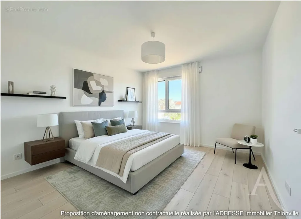 Camere da letto - T3 with Covered Terrace in Terville