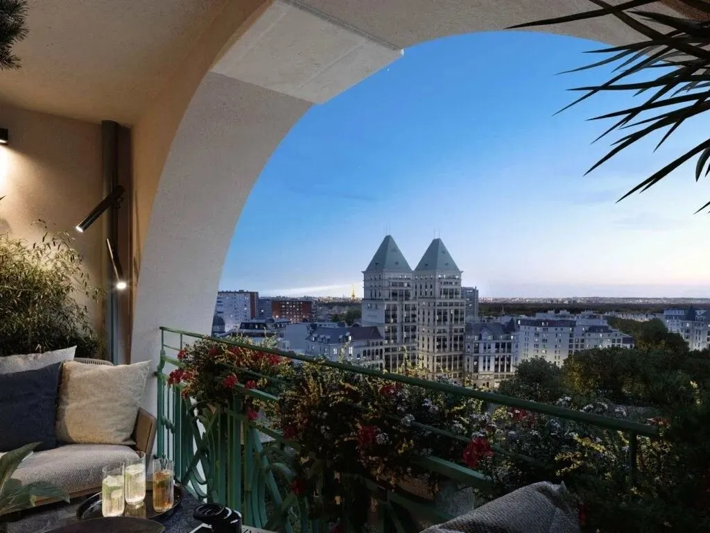 Balcon - Duplex Neuf avec Loggia à Puteaux