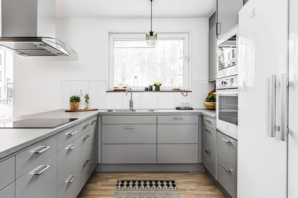 Köök - Apartment with Balcony in Linköping