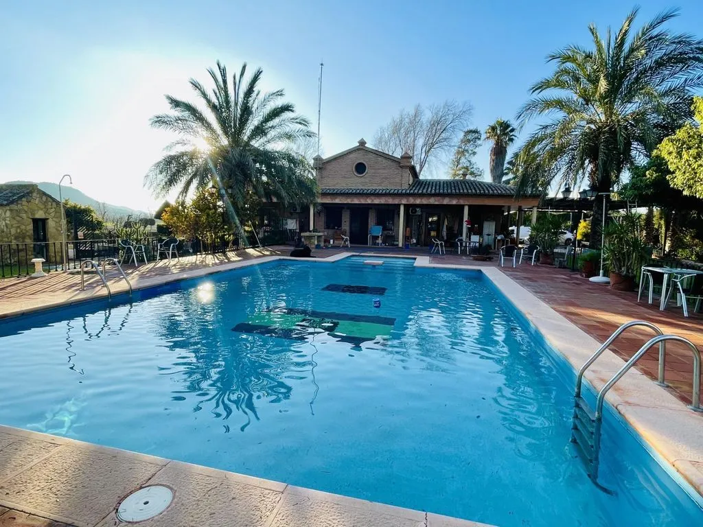 Bassein - Rustic House with Pool near Antequera