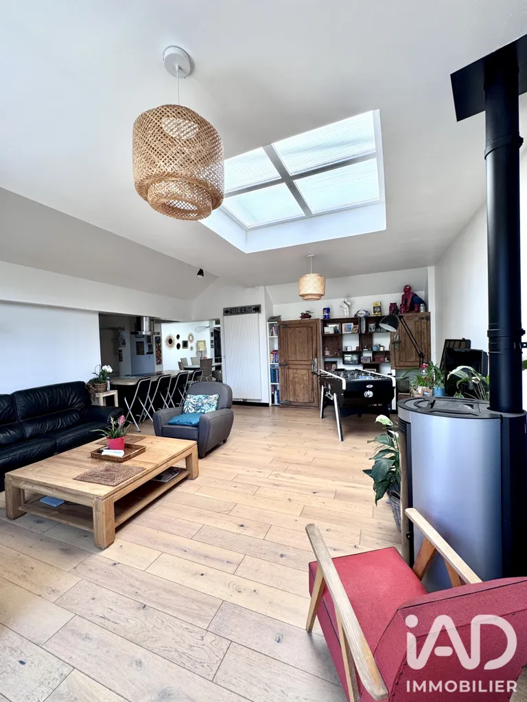 Séjour - Maison de Caractère avec Terrasses à Roncq