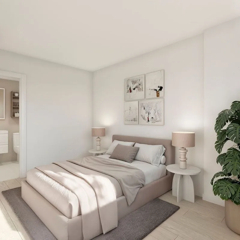 Bedrooms - New Flat with Pool in Gandía Marina