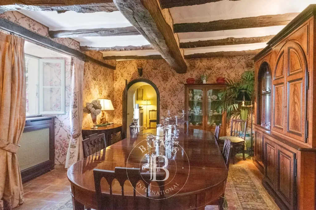 Salle à manger - Bastide Luxueuse avec Piscine à Grasse
