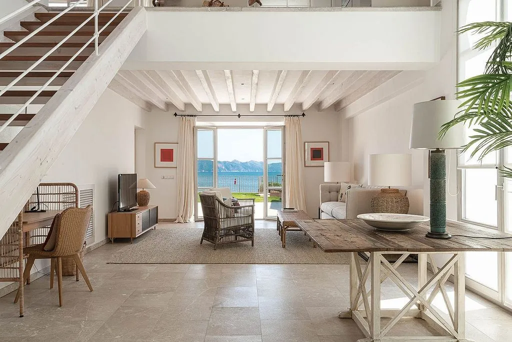 Séjour - Chalet with Pool and Terrace in Barcarés