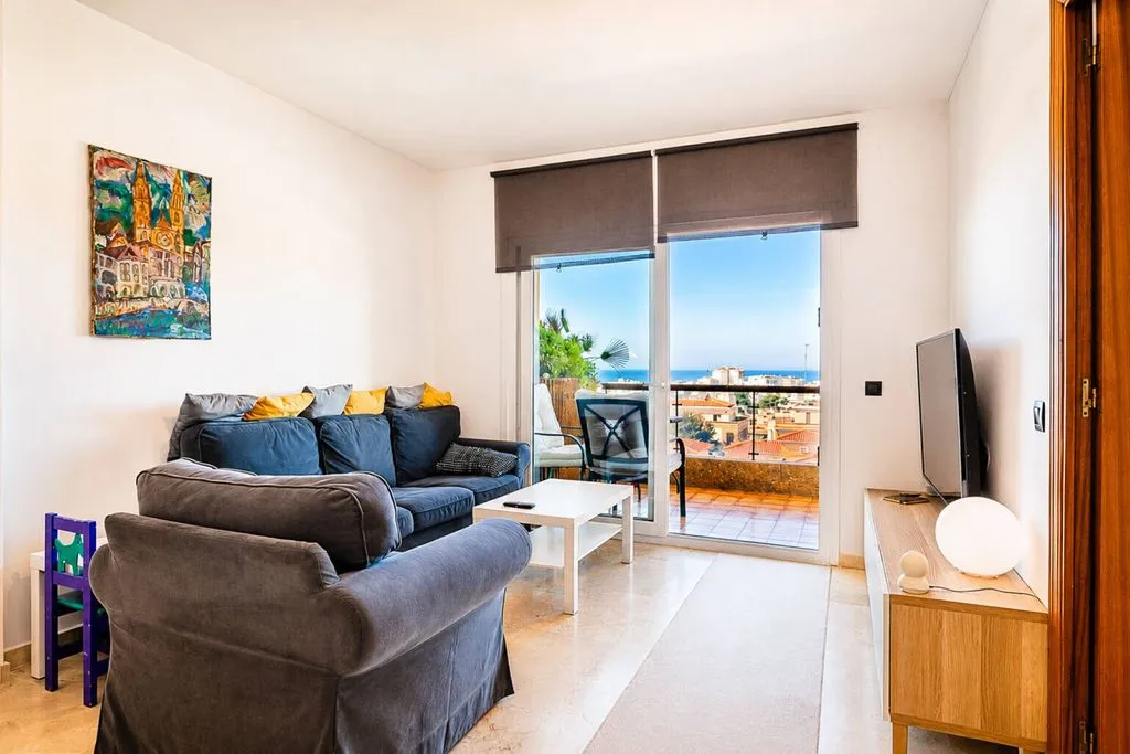 Soggiorno - Duplex Penthouse with Sea View in Sitges