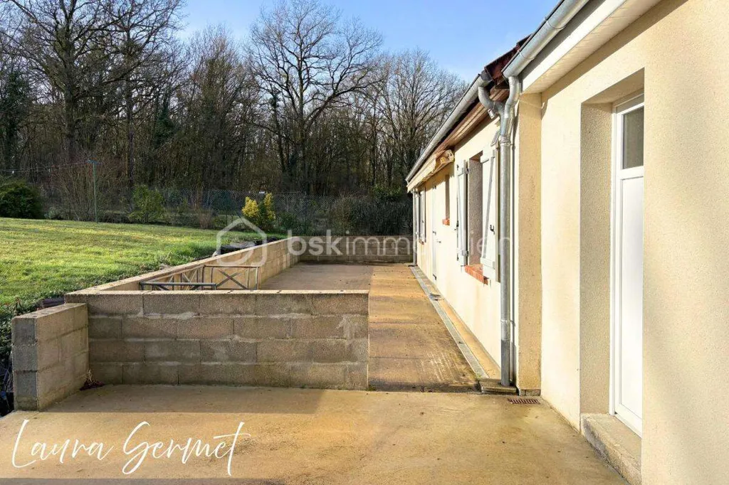 Extérieur - Pavillon de Plain-Pied avec Terrasse à Dampierre-en-Graçay