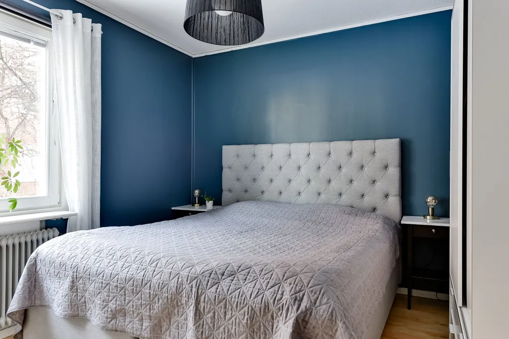 Bedrooms - Three-Bedroom Apartment with West-Facing Balcony in Umeå