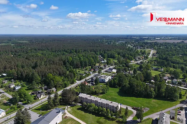 Õhuvaade - Fully Renovated Flat with Balcony in Kilingi-Nõmme