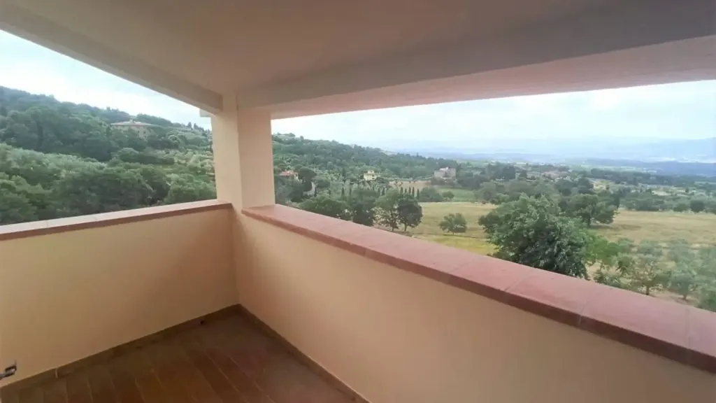Balcon - Semi-detached Villa with Garden in Reggello