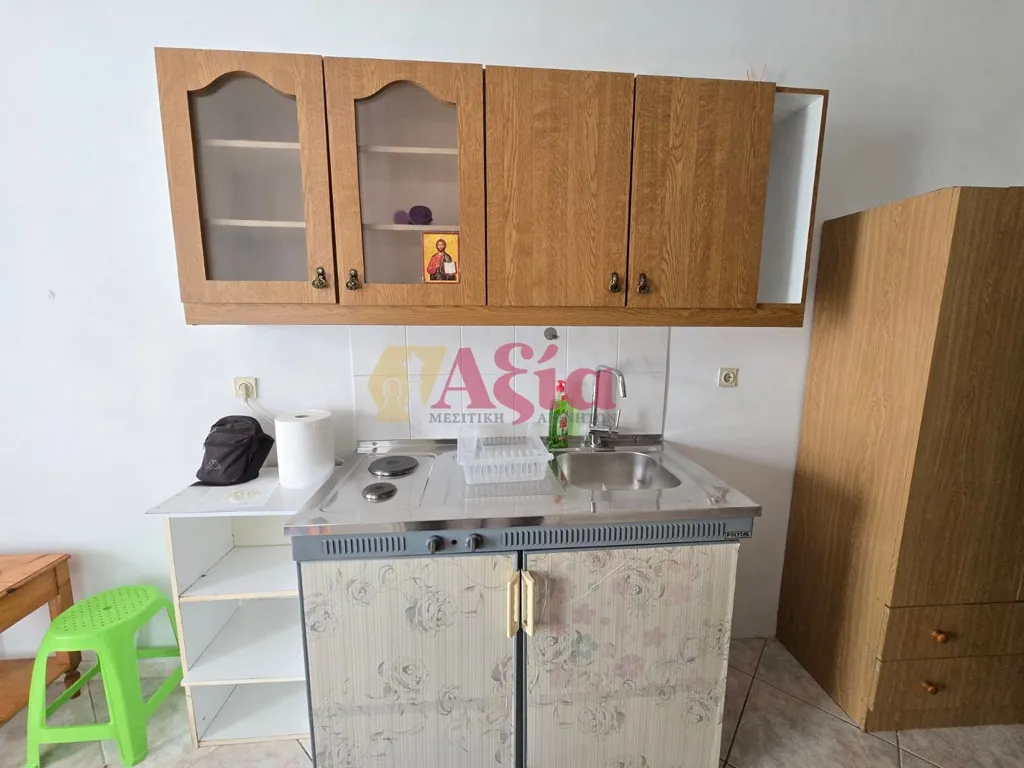 Cuisine - Studio with Balcony in Agia Sophia, Patras