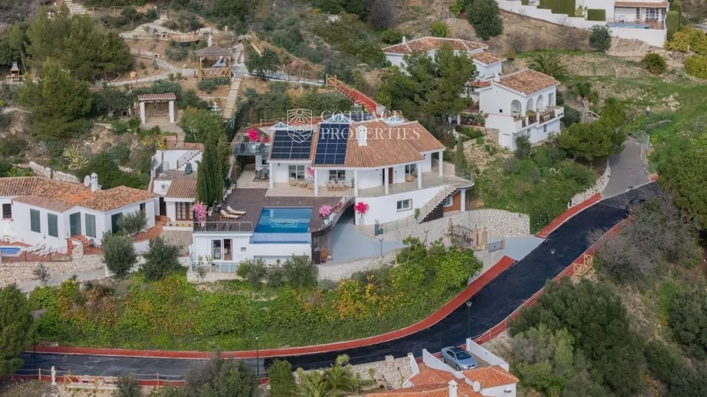 Õhuvaade - Luxury Villa with Sea Views in Mijas