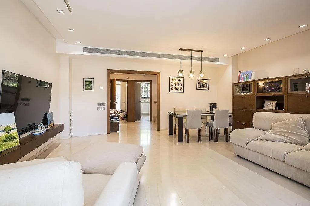 Séjour - Seafront Semi-detached House with Pool in Gavà Mar