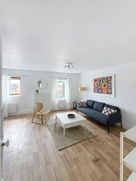 Soggiorno - Bright 3-Bed Apartment in Nancy Centre