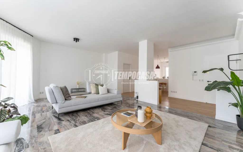 Séjour - Rustic-Style Apartment with Balcony in Milan