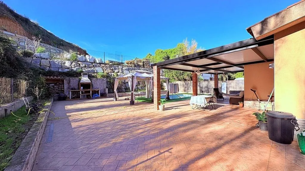 Terrasse - Modern Chalet with Pool in Can Font